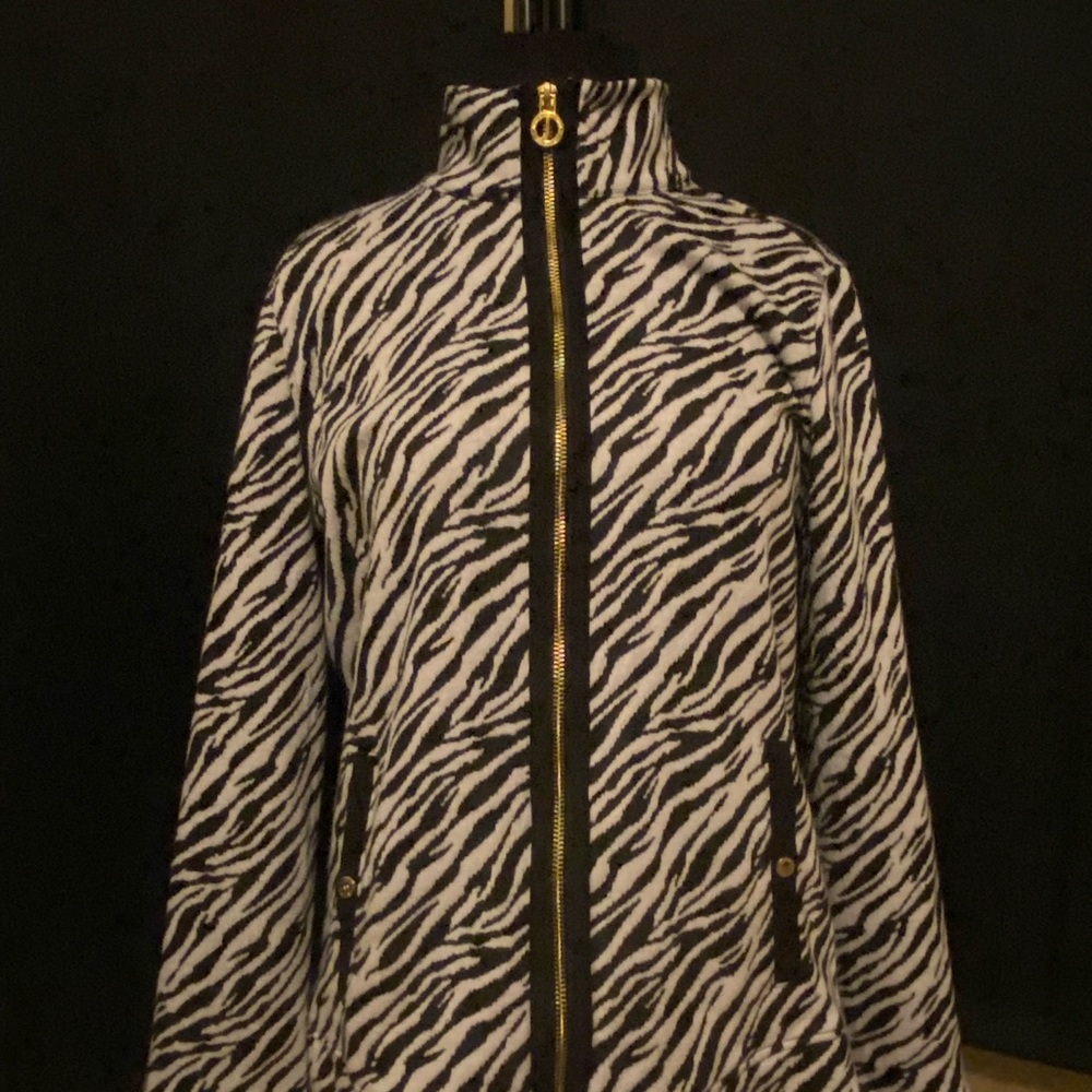 Jones New York Zebra Print Blazer